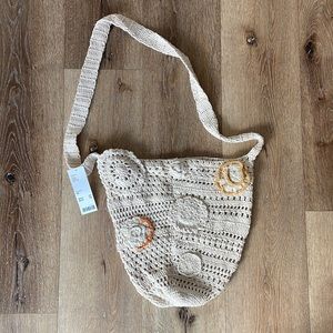 Crochet beach bag